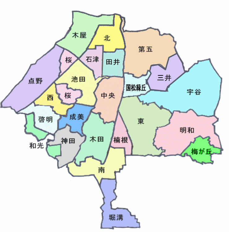 校区地図