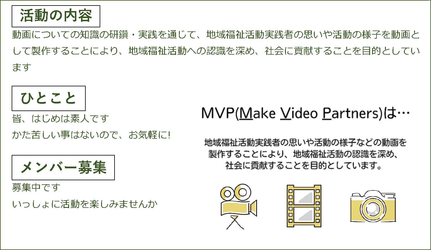寝屋川市社会福祉協議会登録ボランティアグループ